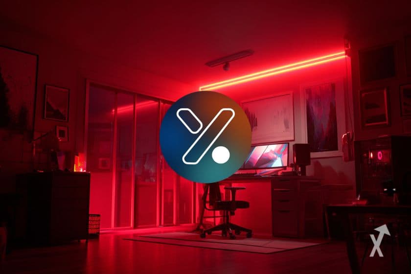 Le token ESPORTS dans un bureau avec une lumière rouge